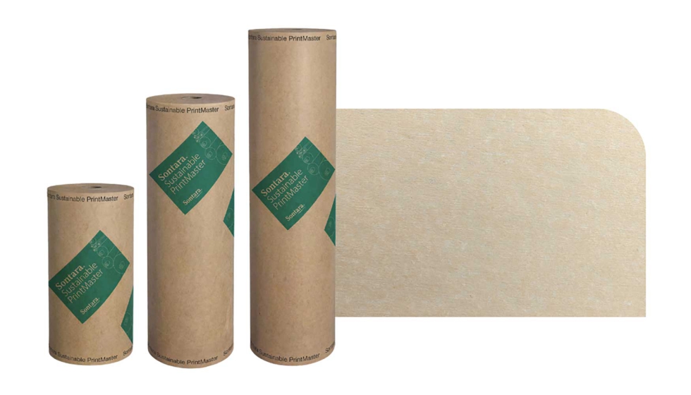 Sontara Sustainable PrintMaster, pa�o de limpieza para sistemas autom�ticos de mantillas fabricado con rPET