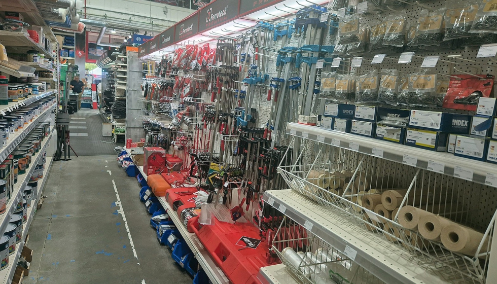 Interior de la nueva tienda