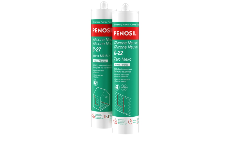 Penosil presenta sus siliconas C-22 y C-17 Zero MEKO