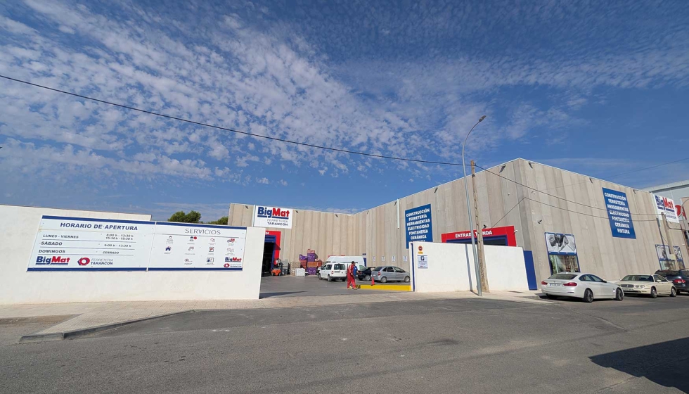 Vista panor�mica de las instalaciones de BigMat Ferreter�a Taranc�n