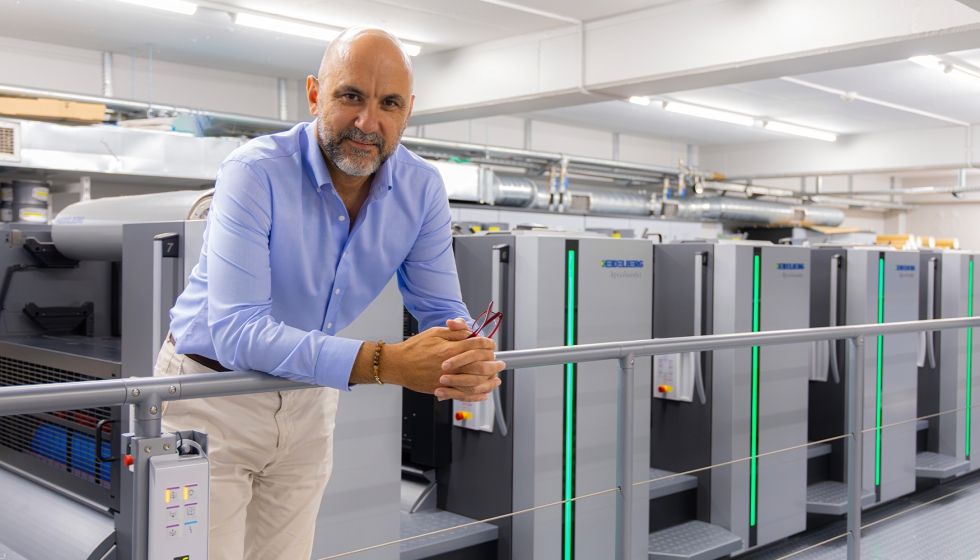 Murat Demir, propietario y socio director de Sade Ofset Packaging & Label en Estambul...