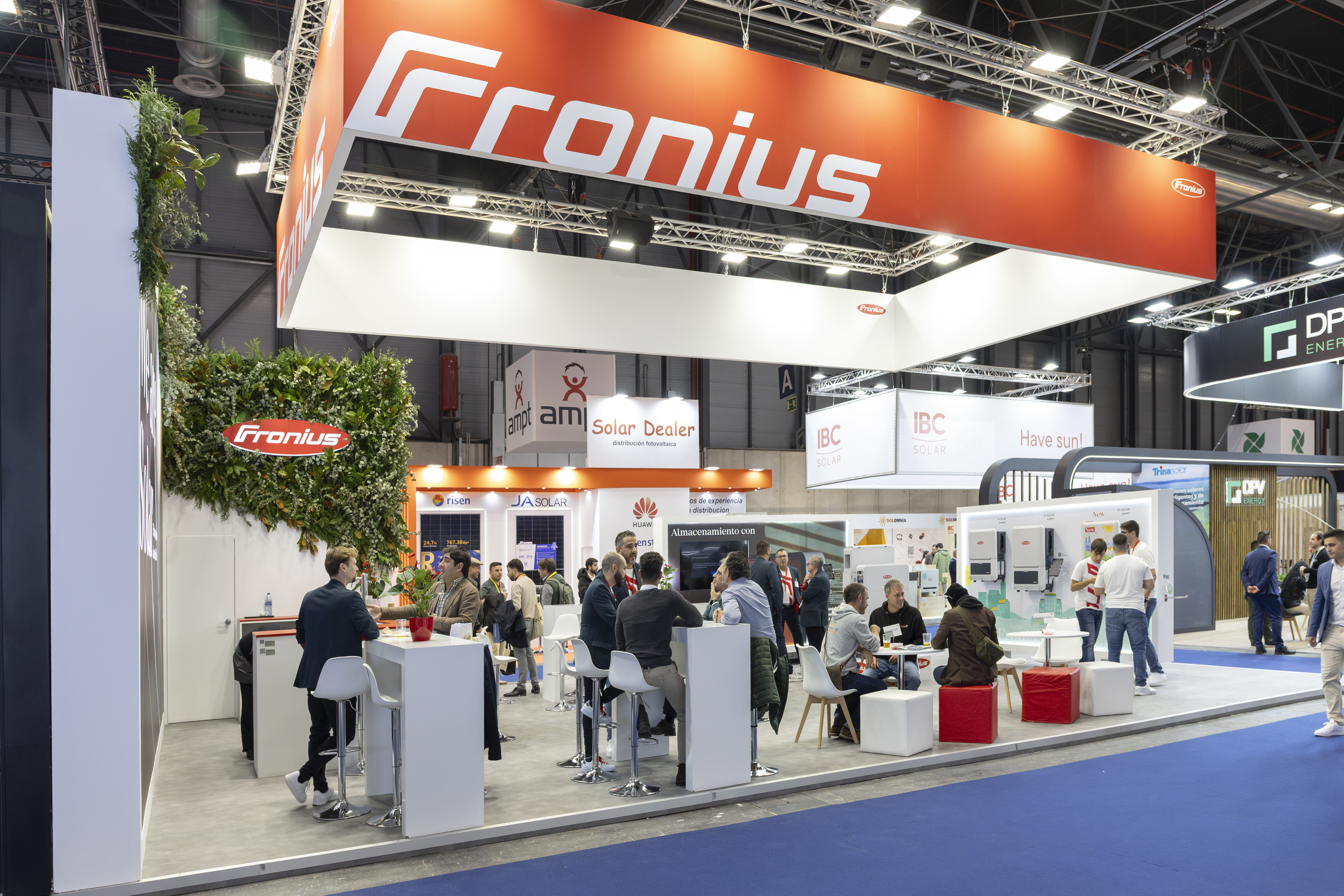 Stand de Fronius en Genera