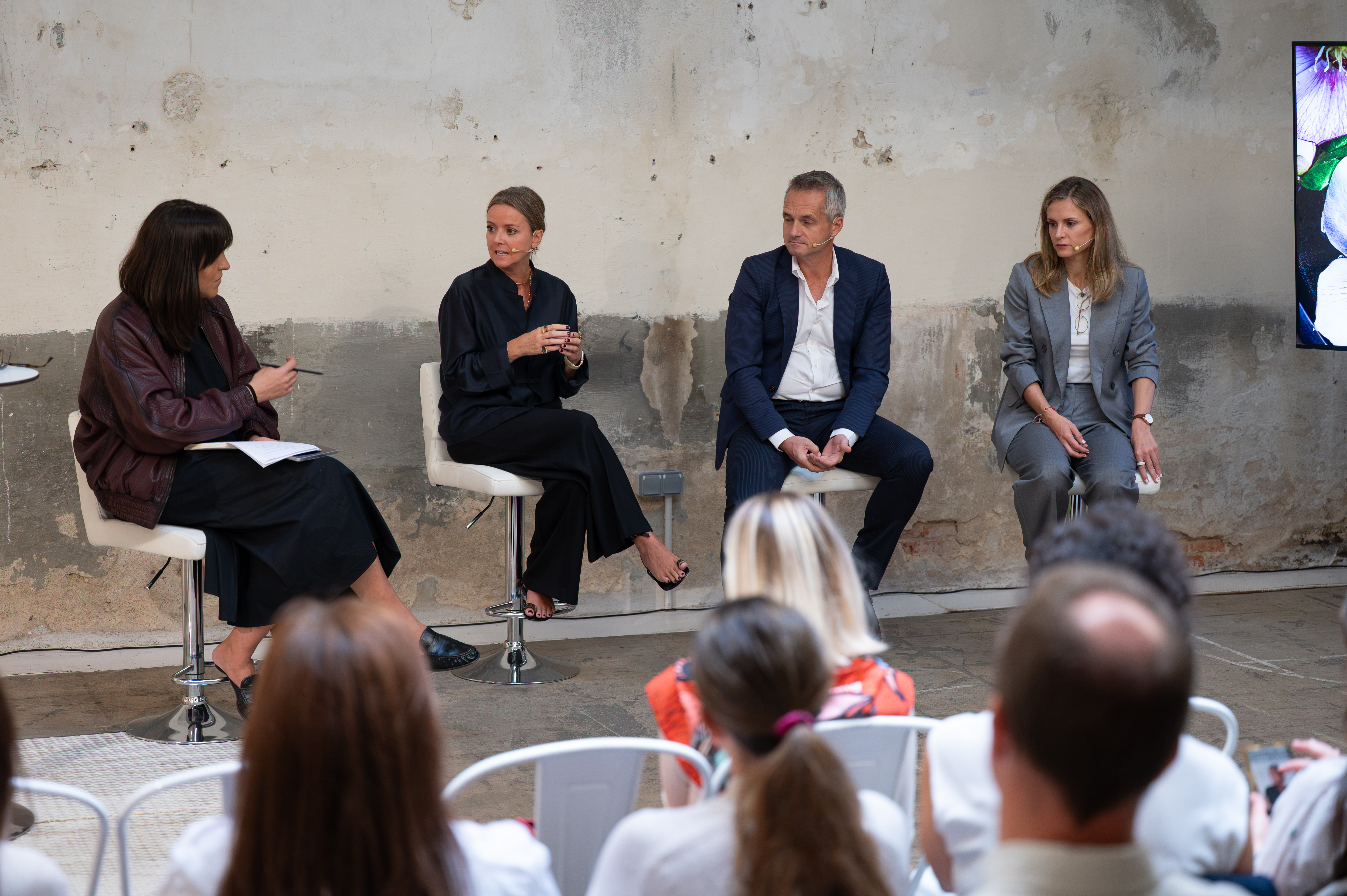Pilar Ria�o (Modaes), Paula Montenegro (Pyd), Javier Aguilera (Mixer & Pack), Mar�a Miralles (McKinsey & Company). FOTO: Modaes...