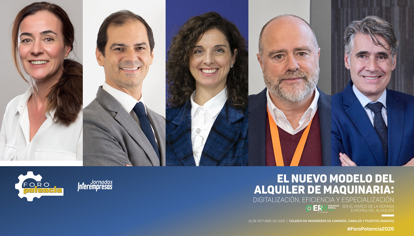 Participantes en la mesa 'La transformaci�n del negocio del alquiler: tecnolog�a, procesos y nuevos clientes'...