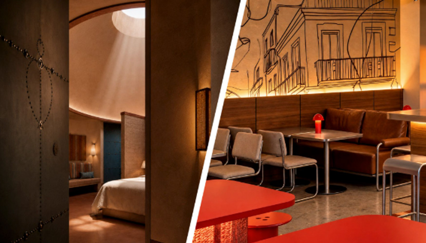 Renders de los dos Concept Rooms de HBA y Livit que se expondr�n en la pr�xima edici�n de interihotel MAD26