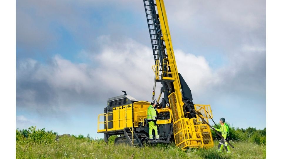 Novo equipamento de perfura��o Christensen CT20C, da Epiroc