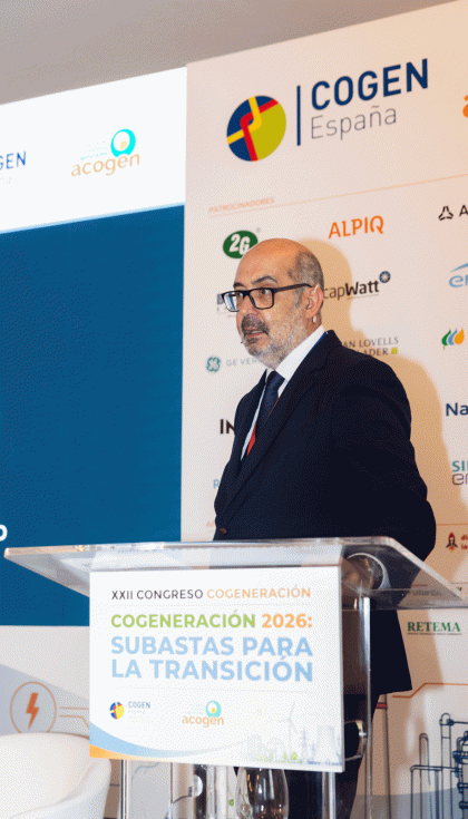 Julio Arti�ano, presidente de Cogen Espa�a