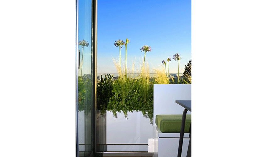 Terraza en el aire