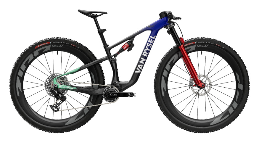 La nueva VAN RYSEL RCR-XC supone la entrada de la marca en el segmento de mountain bike de competici�n
