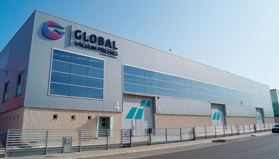 Instalaciones de Global Vacuum Presses en Moncada (Valencia). Foto: Global Vacuum Presses