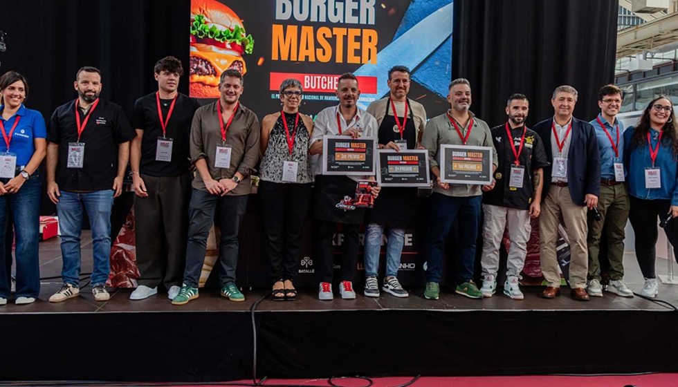Ganadores de los Burger Masters Butcher