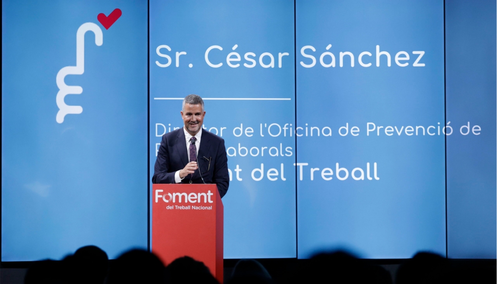 Intervenci�n de C�sar S�nchez, director de la Oficina de Prevenci� de Riscos Laborals de Foment
