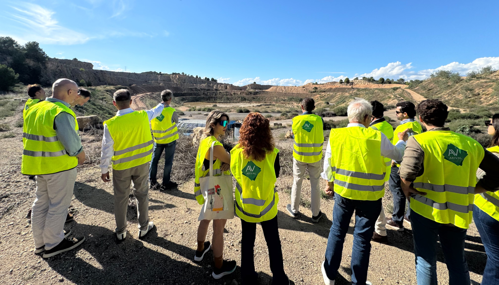 Visita a cantera