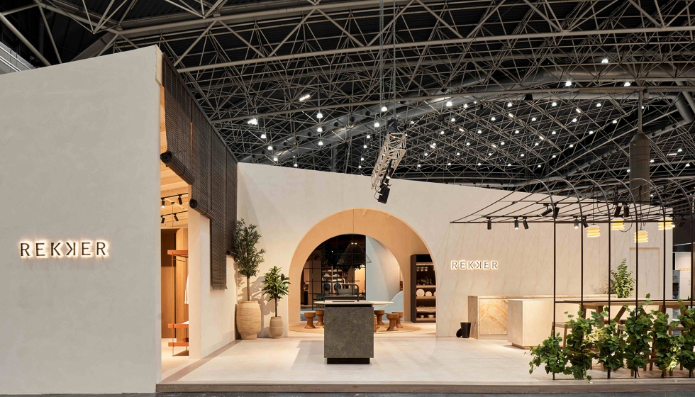 Panor�mica del espacio de Rekker en la bienal SICI Espacio Cocina de Feria Valencia