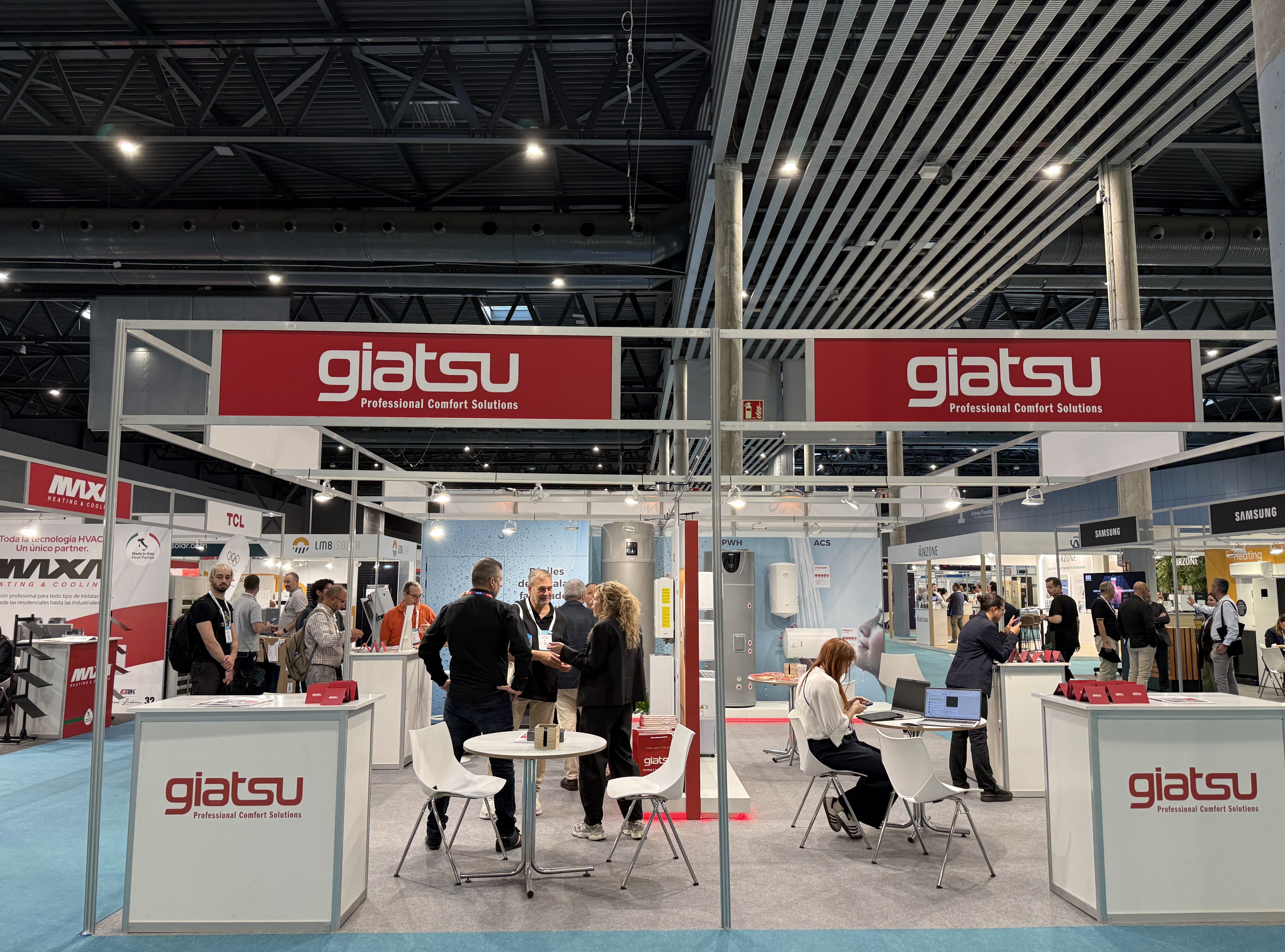 Stand de Giatsu en Efintec 2026