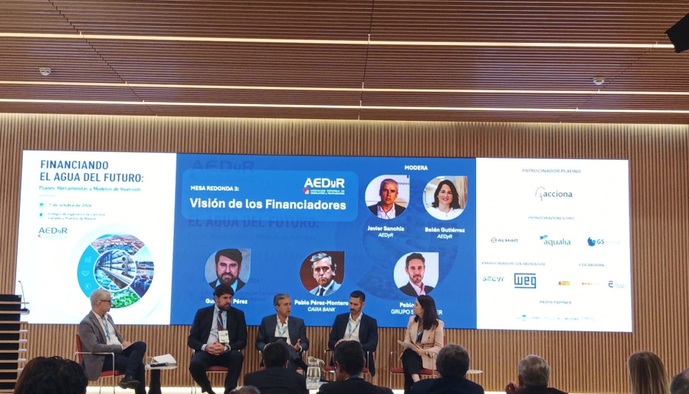 La jornada concluy� con un llamamiento a conectar las diferentes perspectivas que intervienen en la financiaci�n del agua...