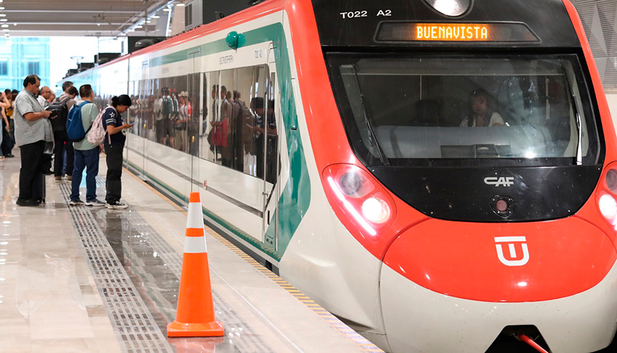 El ramal Lecher�a-AIFA fue inaugurado en 2026. Foto: Gobierno de M�xico