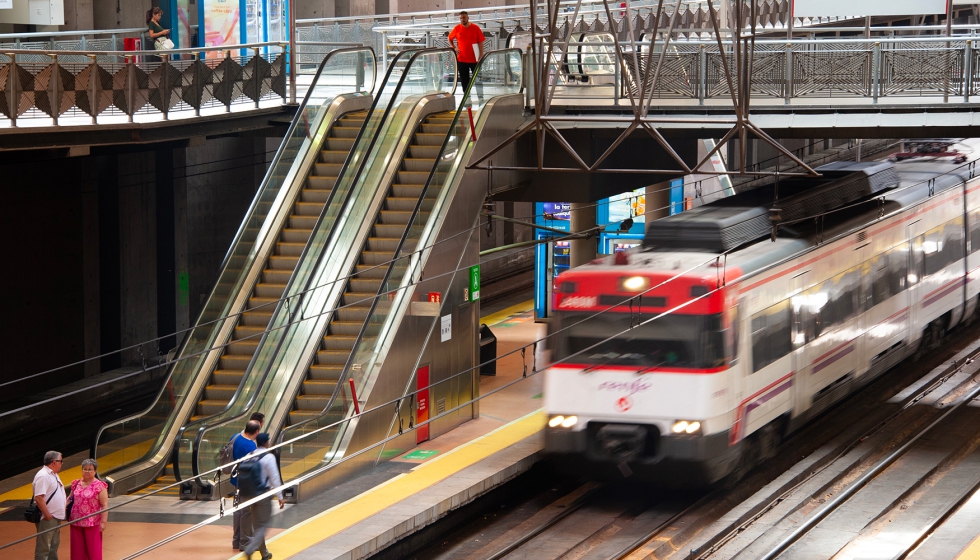 Kone ha renovado 60 escaleras mec�nicas y 13 ascensores para mejorar la movilidad de los viajeros en la estaci�n de Atocha-Cercan�as...