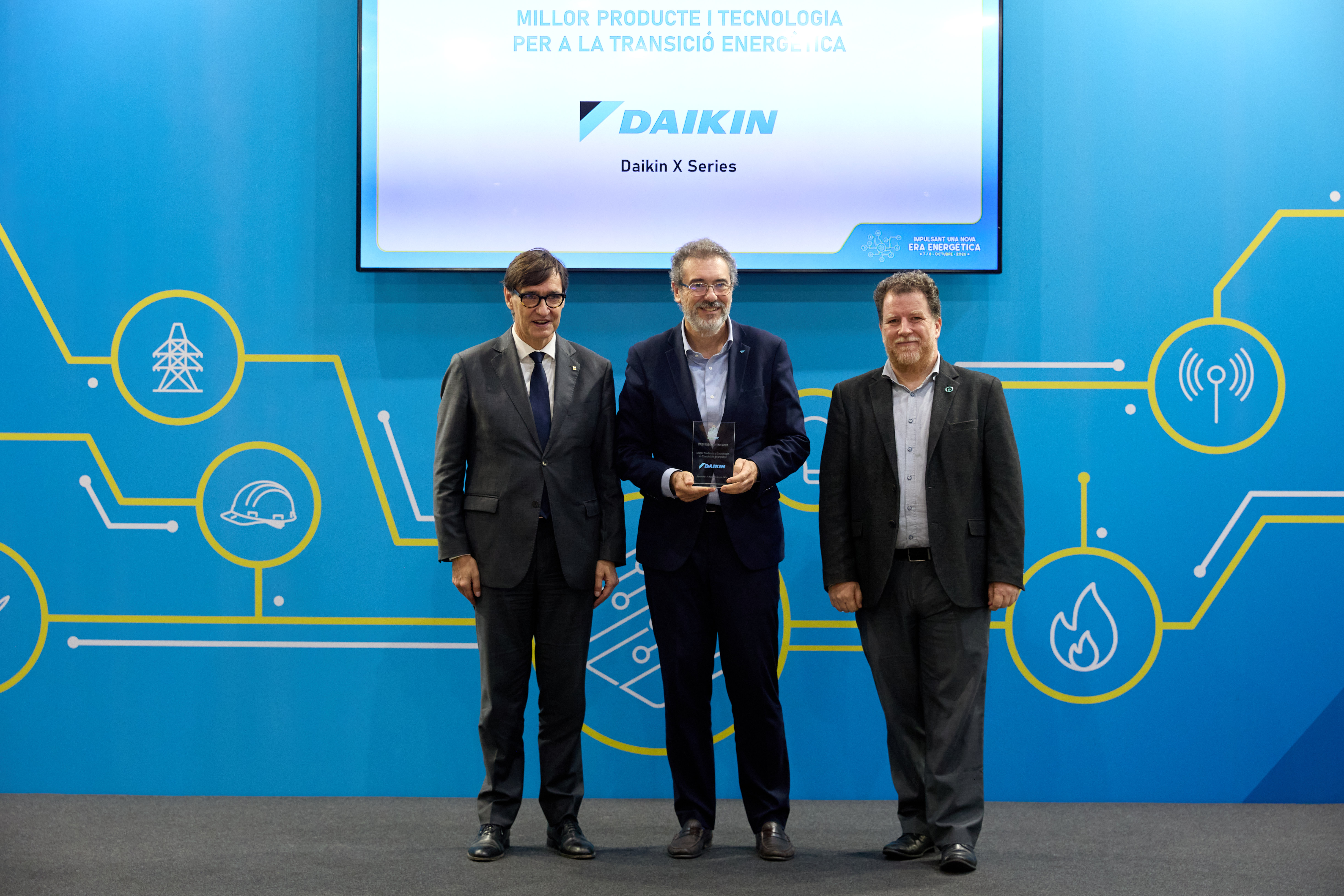 Daikin en el acto de entrega al premio Mejor Tecnolog�a para la Transici�n Energ�tica