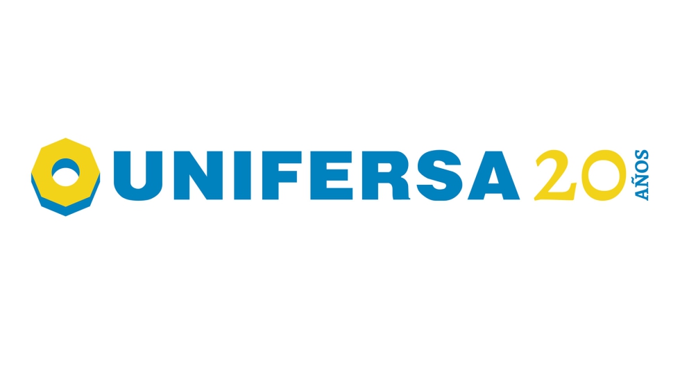 Logo conmemorativo de los 20 a�os de Unifersa