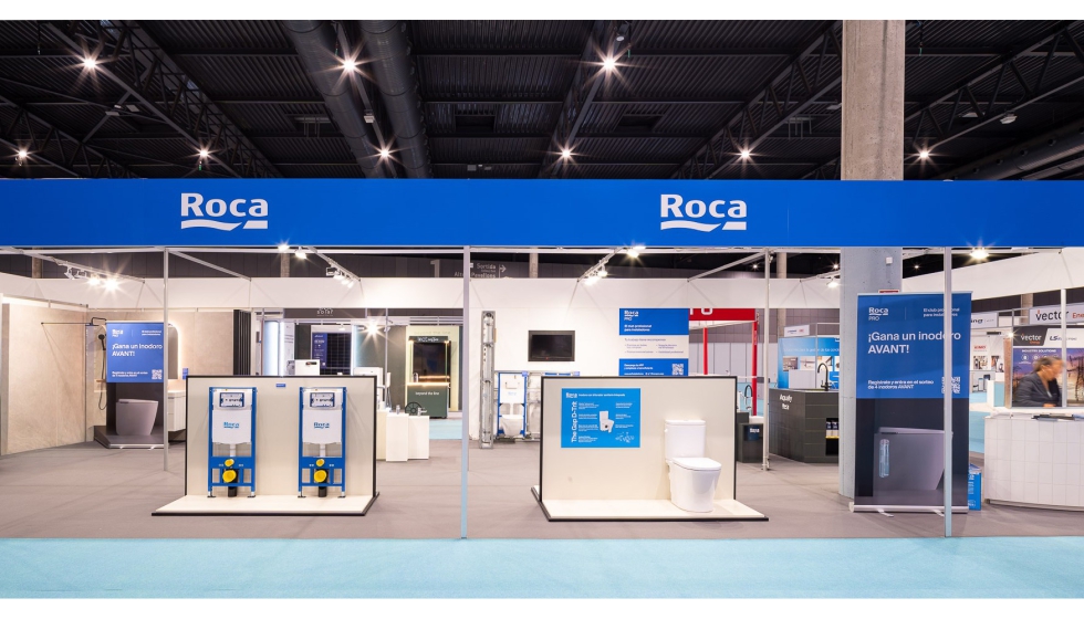 Roca present� en su stand sus �ltimas soluciones para el espacio de ba�o, as� como la nueva app Roca Pro