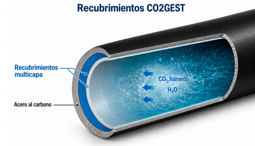 El proyecto CO2GEST investiga soluciones multicapa de Ni-P y sistemas org�nicos para combatir la corrosi�n...