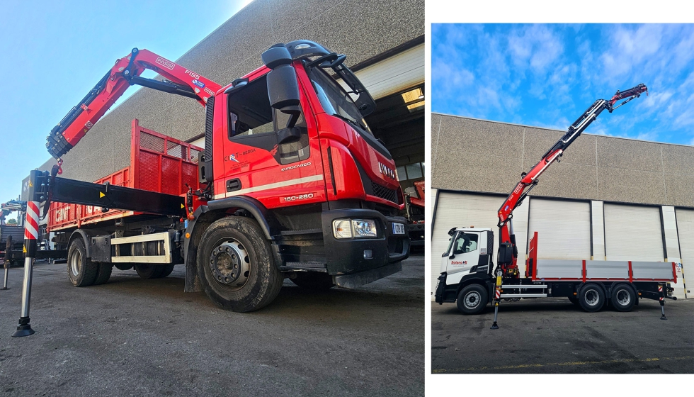 Fassi F195A.1 y F345RB son dos modelos m�s habituales en la distribuci�n de materiales de construcci�n