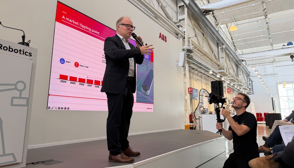 Intervenci�n de Marc Segura, presidente de ABB Robotics