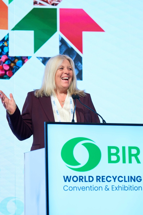 Susie Burrage, presidenta del BIR