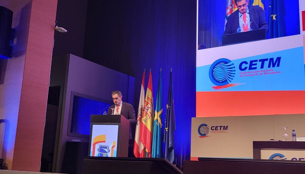 Carmelo Gonz�lez, presidente de la Confederaci�n Espa�ola de Transporte de Mercanc�as (CETM)