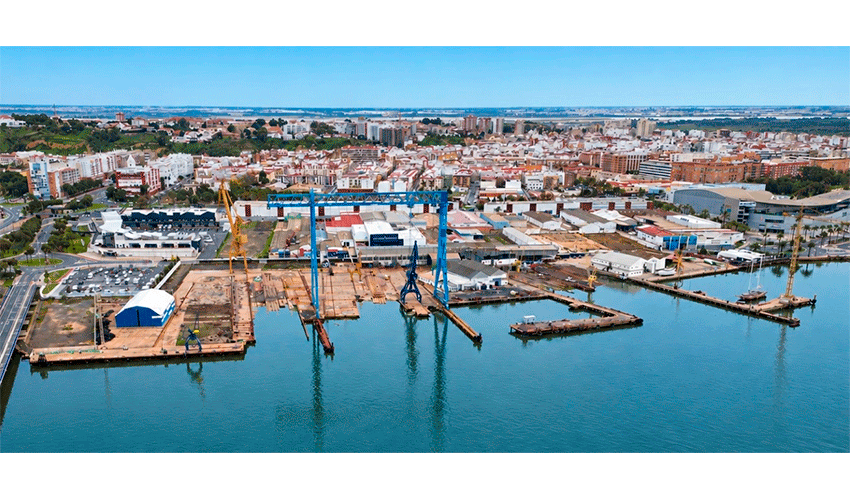 Nuevo Astillero de Huelva avanza en su plan de modernizaci�n industrial con el apoyo de SOERMAR...