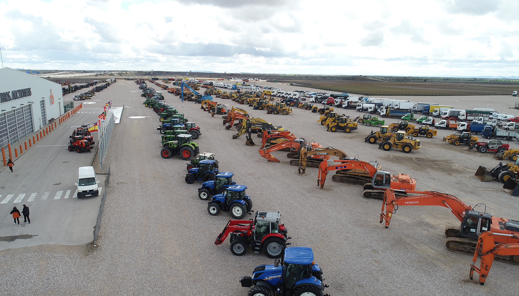 Campa de Ritchie Bros. en Oca�a (Toledo)