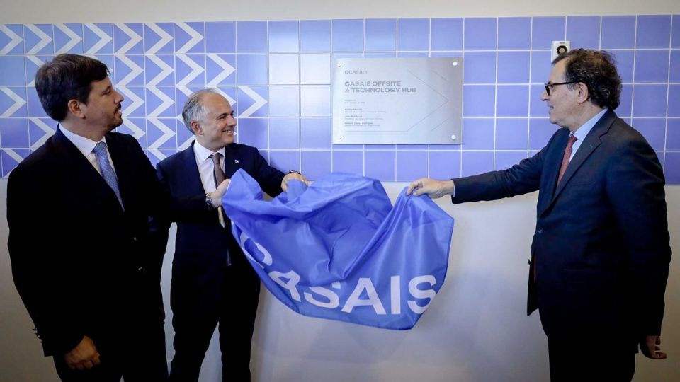Cerim�nia de inaugura��o. Foto: Grupo Casais