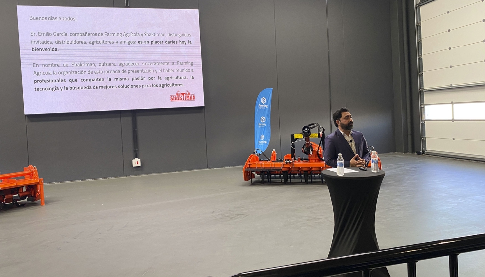 Intervenci�n de Shashank Watane, vicepresidente de Shaktiman