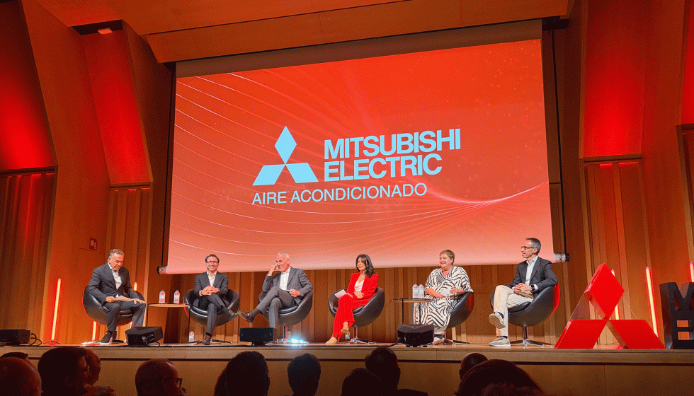 Mitsubishi Electric reuni� en Barcelona a profesionales de la climatizaci�n y la sostenibilidad para analizar los retos de la descarbonizaci�n y...