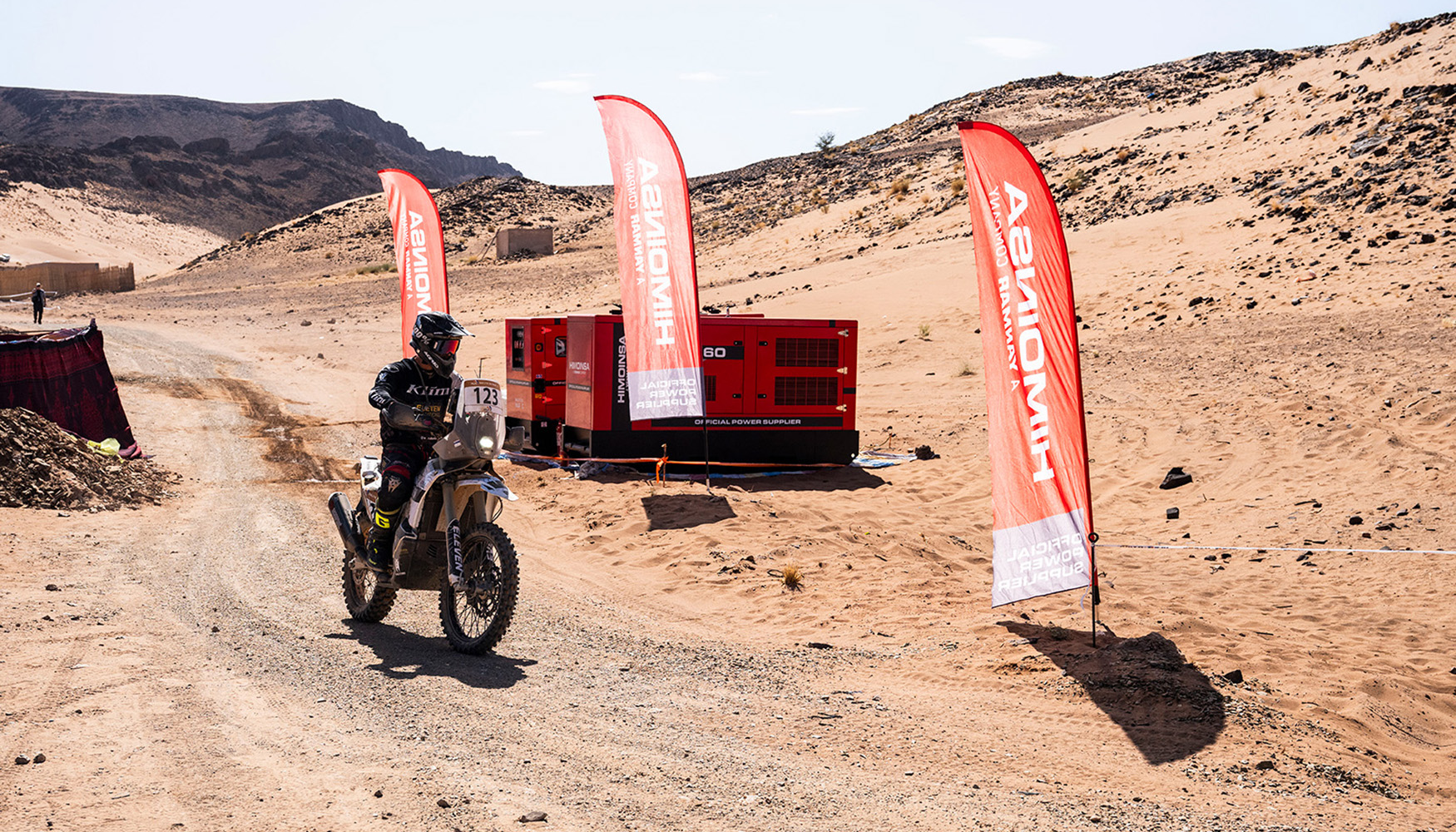 Himoinsa ha sido el proveedor de energ�a en el Rally du Maroc