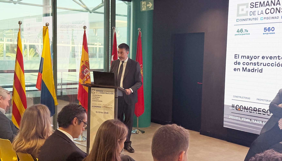 Alberto Leal, director de la Semana Internacional de la Construcci�n