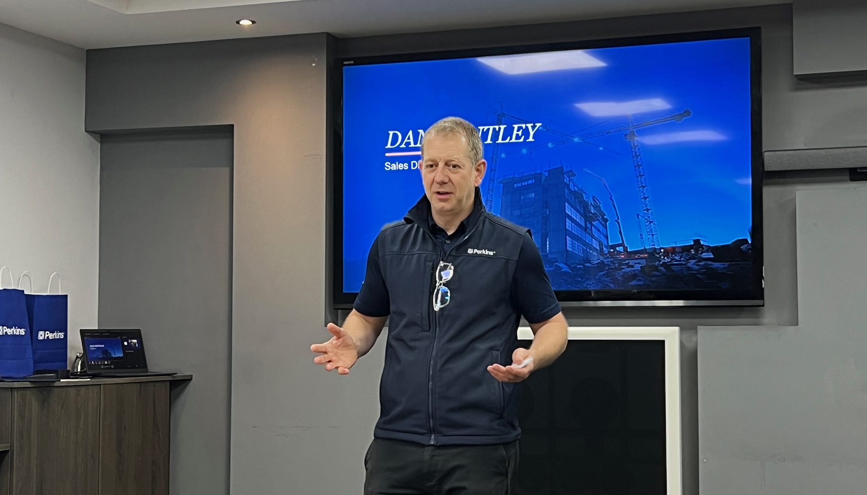 Dan Bentley, director de Ventas para Europa, �frica y Oriente Medio de Perkins