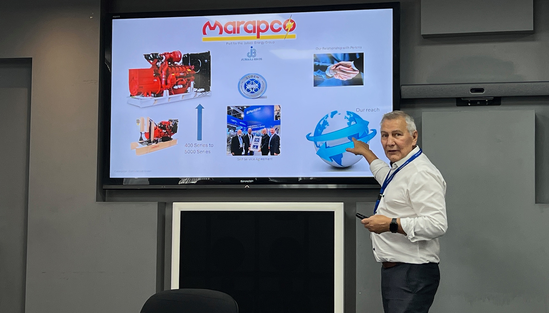 Keith Johnston, Business Development Manager de Marapco