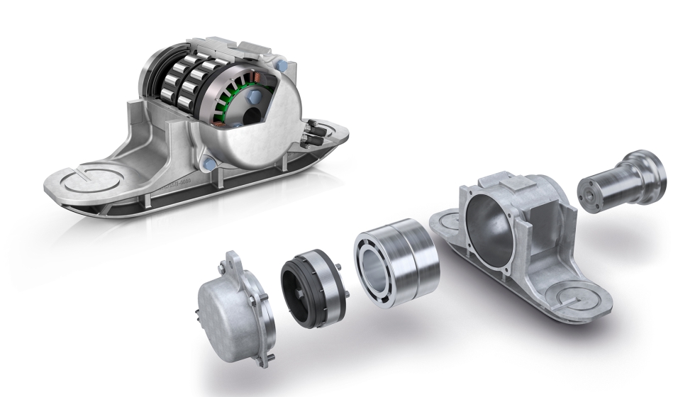 El generador de cajas de grasa de Schaeffler est� totalmente integrado, funciona sin desgaste...