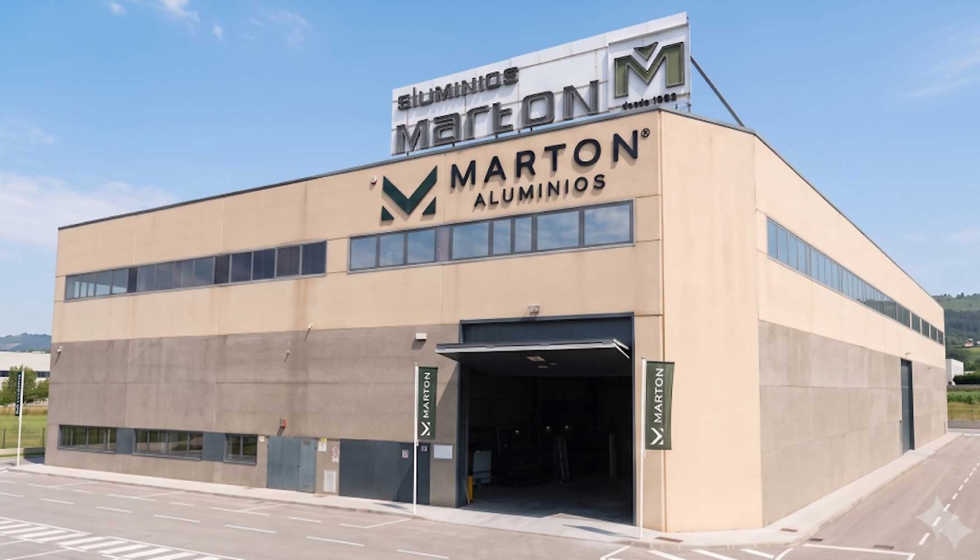 Centro logistico y sede central de Aluminios Marton