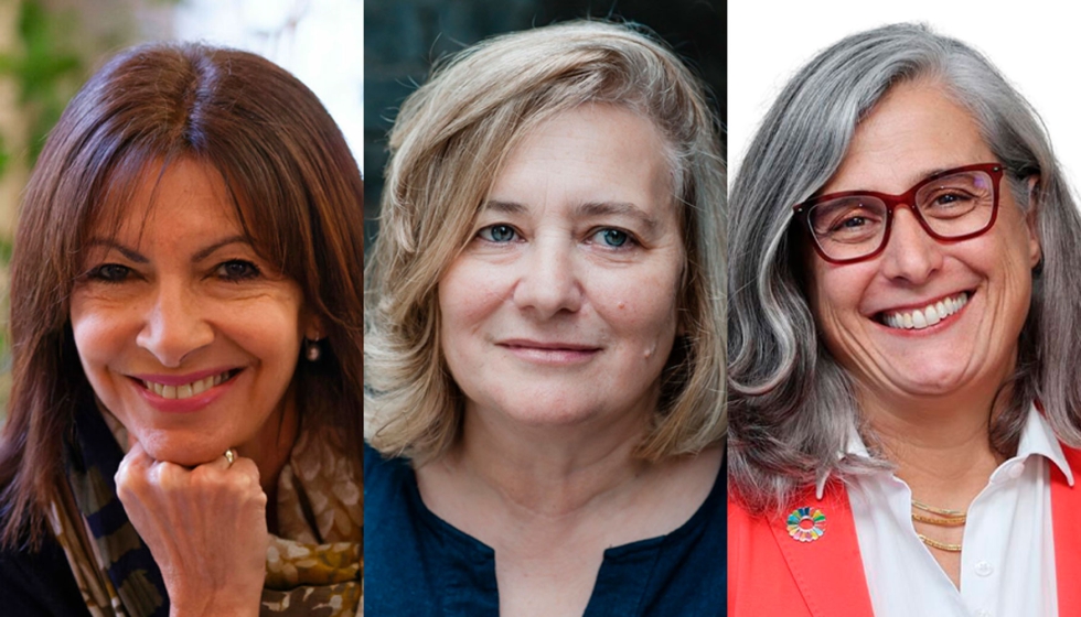 Anne Hidalgo, Anna Minton y Anacl�udia Rossbach, ponentes destacadas de HOWS Barcelona