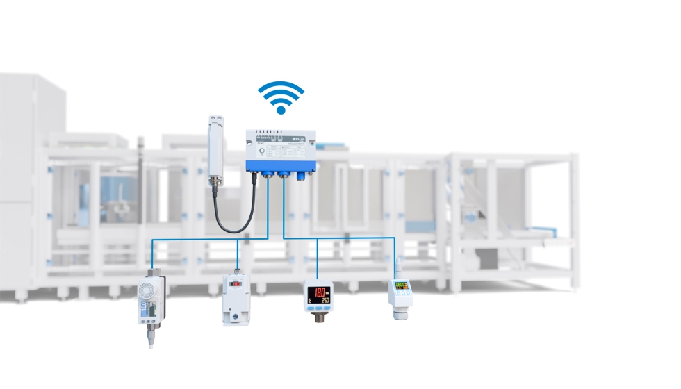 Sistema de comunicaci�n Wireless de SMC que centraliza la informaci�n y permite la comunicaci�n hasta 100 metros