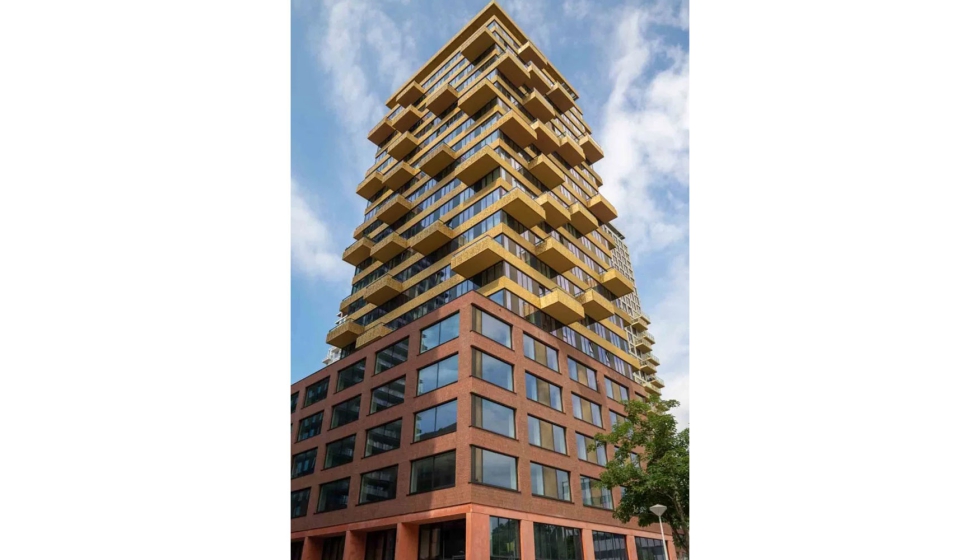 El complejo residencial Spot ha empleado vidrios de AGC...