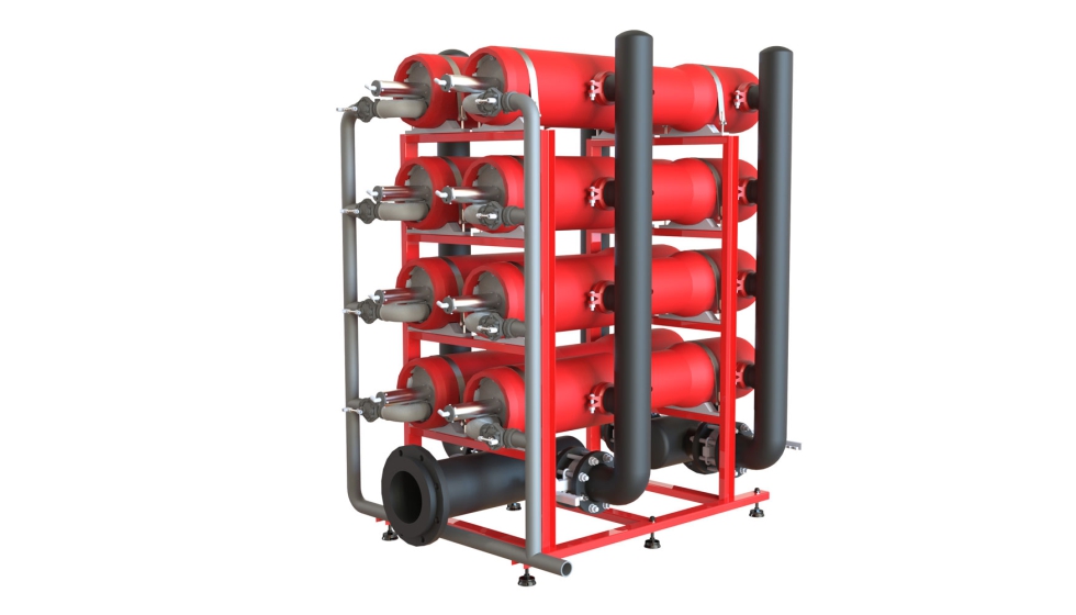 Ekofiber ha sido dise�ado para integrarse tanto como equipo individual como en configuraciones modulares en skid...