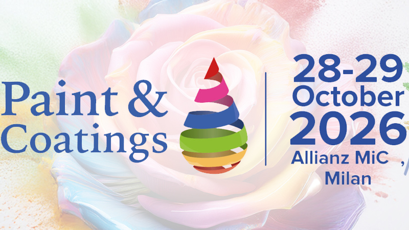 Paint & Coatings Italy 2026 se celebrar� en Mil�n los d�as 28 y 29 de octubre...