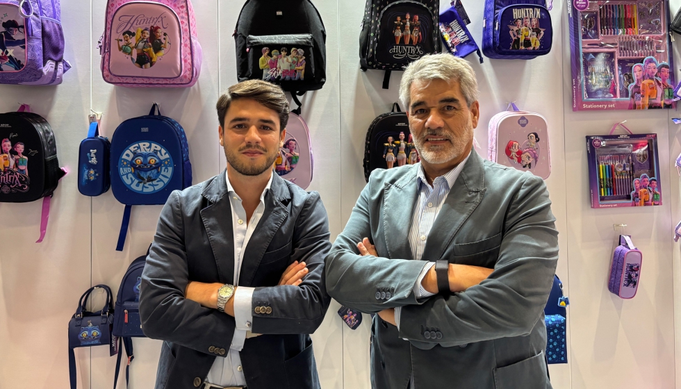 Vicente Forment Garc�a, export department, y Vicente Forment Climent, director comercial de Safta