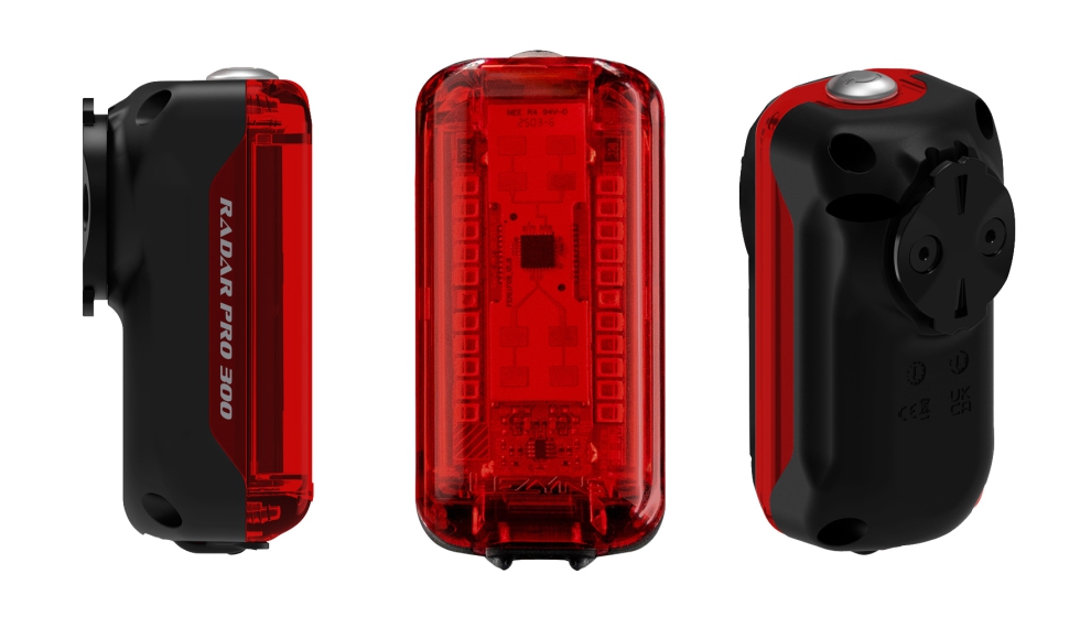 El Radar Pro 300 incorpora detecci�n de veh�culos, luz de freno autom�tica y conectividad Bluetooth y ANT+
