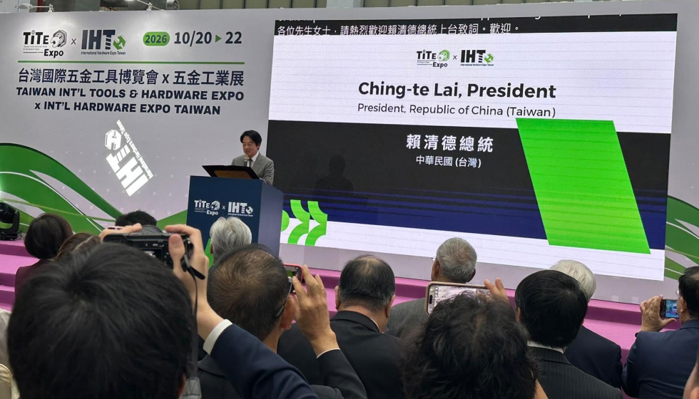 Intervenci�n del presidente de la Rep�blica de China, Lai Ching-te