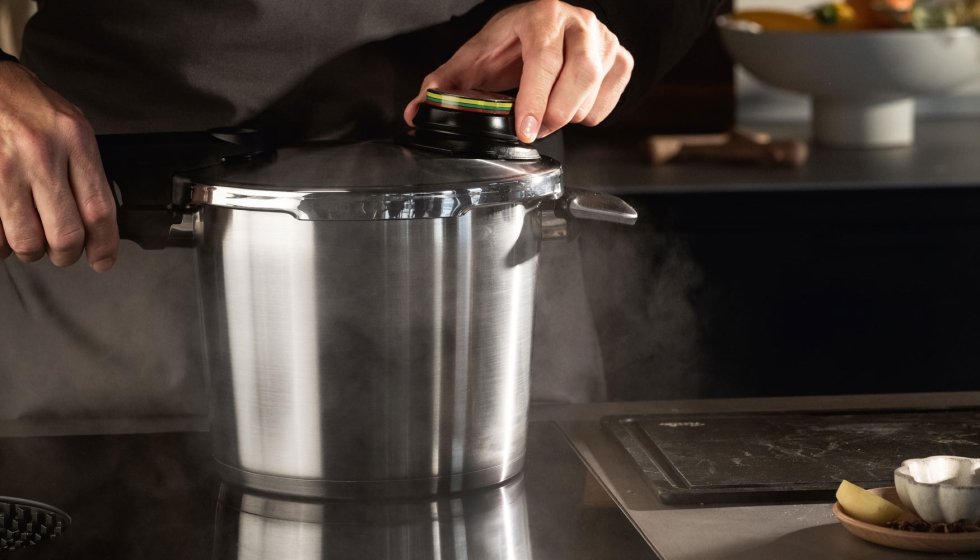 La olla a presi�n Vitavit Premium dispone de cuatro ajustes de cocci�n